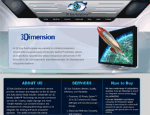 Tablet Screenshot of 3deyesolutions.com